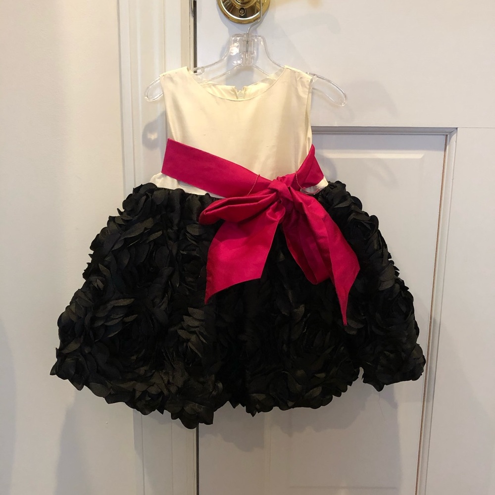 Susanne Lively Designs Black Floral Dress